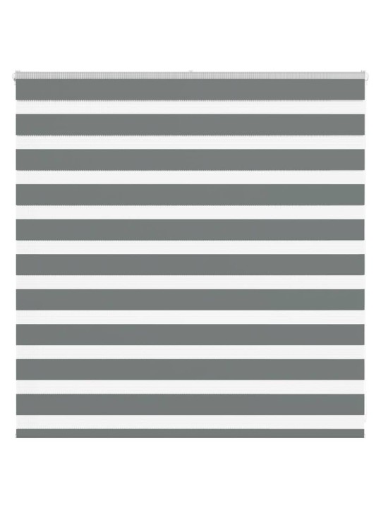 Zebra roleta tmavě šedá 150x100cm šířka látky 145,9cm polyester