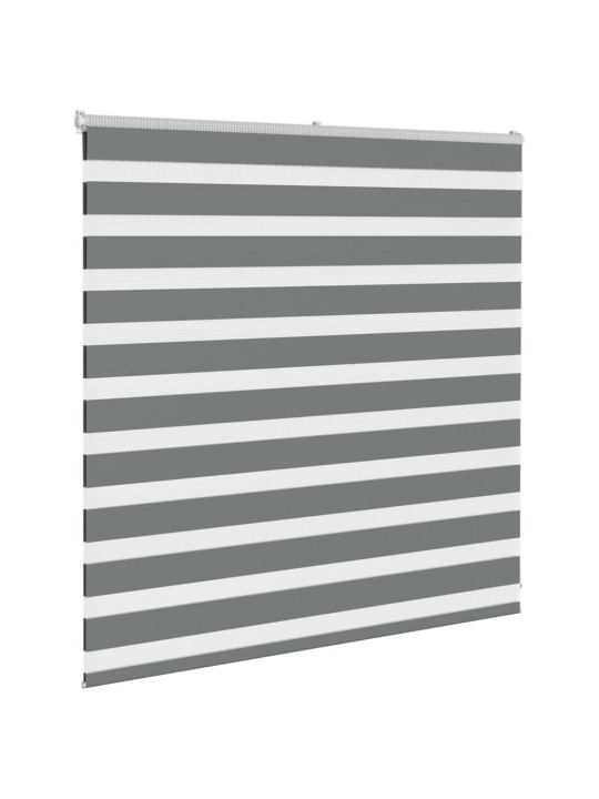 Zebra roleta tmavě šedá 150x100cm šířka látky 145,9cm polyester