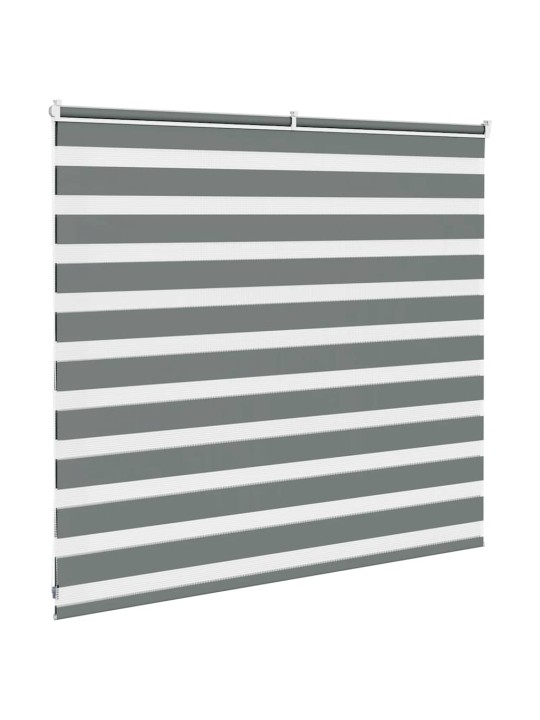Zebra roleta tmavě šedá 155x100cm šířka látky 150,9cm polyester