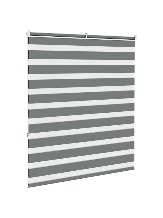 Zebra roleta tmavě šedá 135x150cm šířka látky 130,9cm polyester