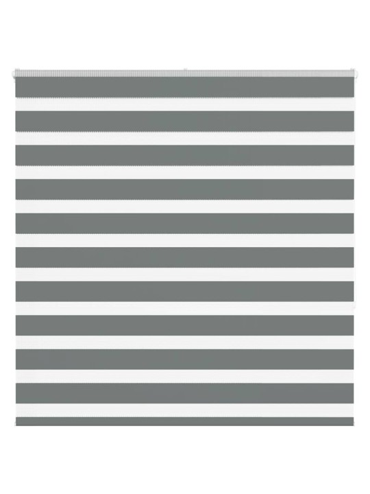 Zebra roleta tmavě šedá 140x150cm šířka látky 135,9cm polyester