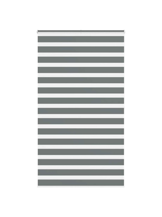 Zebra roleta tmavě šedá 135x200cm šířka látky 130,9cm polyester