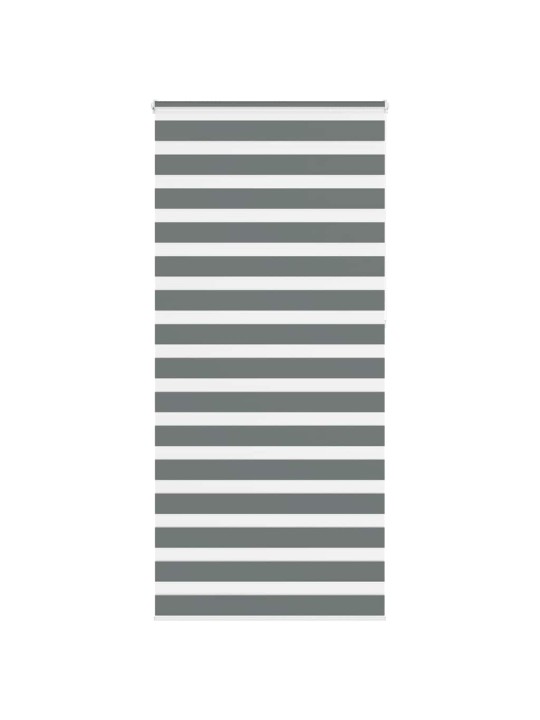 Zebra roleta tmavě šedá 105x230cm šířka látky 100,9cm polyester
