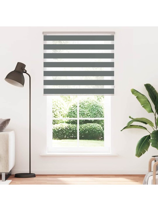 Zebra roleta tmavě šedá 135x230cm šířka látky 130,9cm polyester