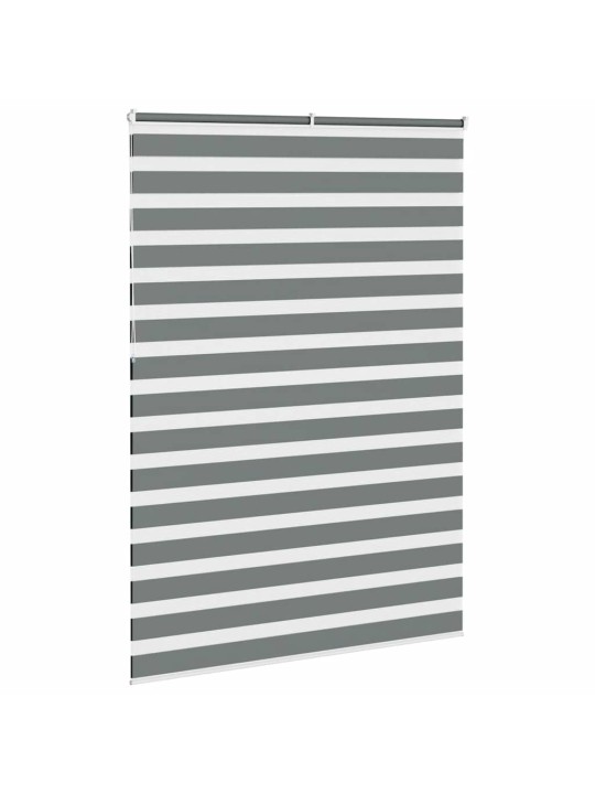 Zebra roleta tmavě šedá 155x230cm šířka látky 150,9cm polyester