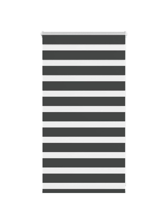 Zebra roleta černá 70x100 cm šířka látky 65,9 cm polyester