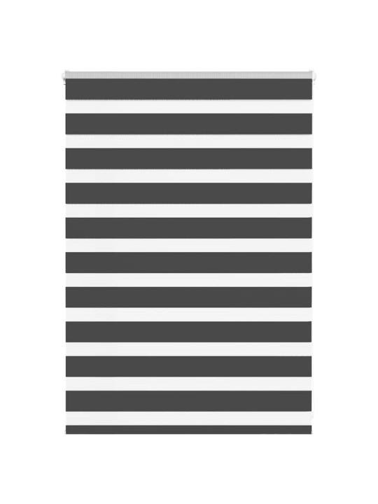 Zebra roleta černá 115x100 cm šířka látky 110,9 cm polyester