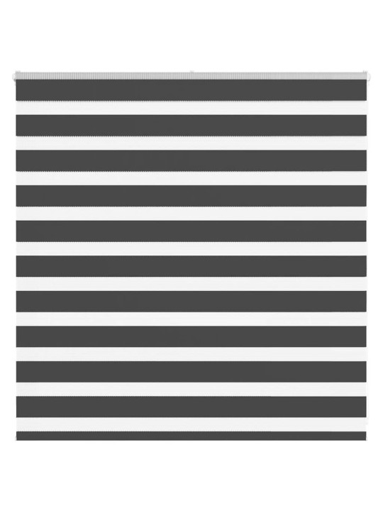Zebra roleta černá 145x100 cm šířka látky 140,9 cm polyester