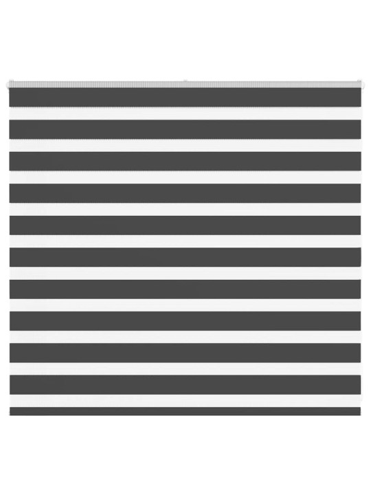 Zebra roleta černá 160x100 cm šířka látky 155,9 cm polyester