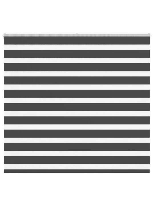 Zebra roleta černá 165x100 cm šířka látky 160,9 cm polyester
