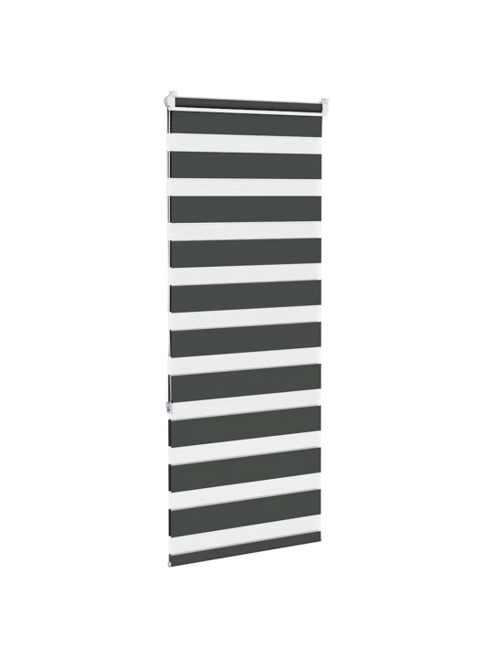 Zebra roleta černá 60x150 cm šířka látky 55,9 cm polyester