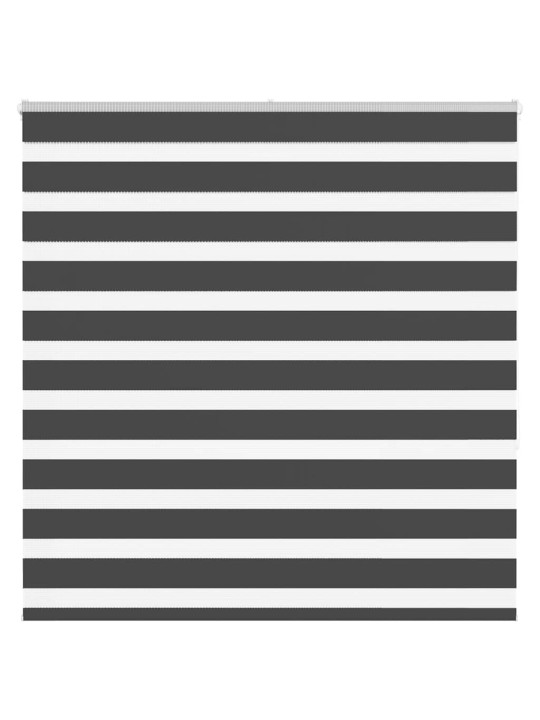 Zebra roleta černá 140x150 cm šířka látky 135,9 cm polyester