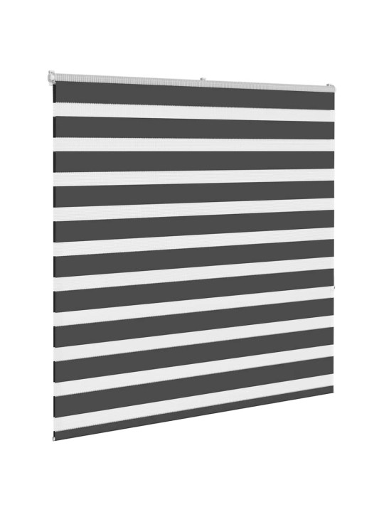 Zebra roleta černá 140x150 cm šířka látky 135,9 cm polyester