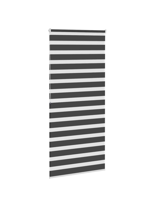 Zebra roleta černá 105x200 cm šířka látky 100,9 cm polyester