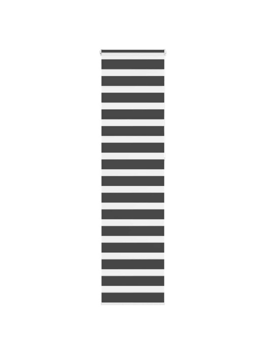 Zebra roleta černá 55x230 cm šířka látky 50,9 cm polyester