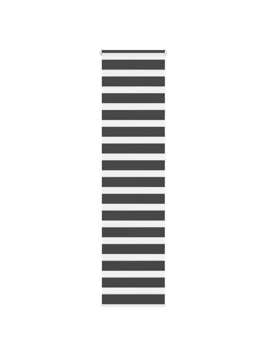 Zebra roleta černá 55x230 cm šířka látky 50,9 cm polyester