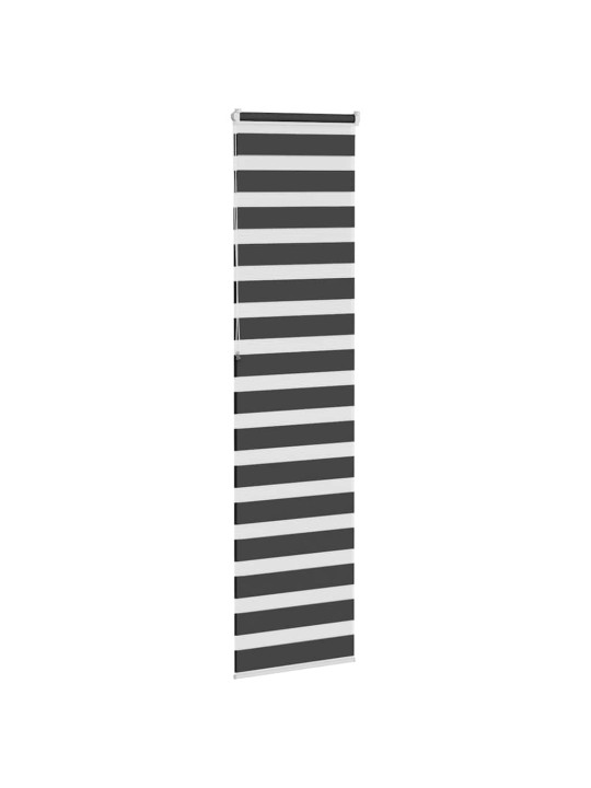 Zebra roleta černá 55x230 cm šířka látky 50,9 cm polyester