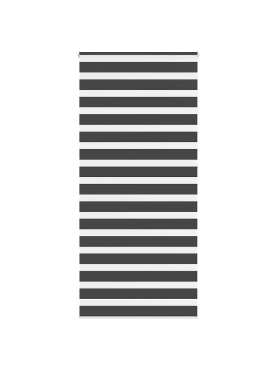 Zebra roleta černá 95x230 cm šířka látky 90,9 cm polyester
