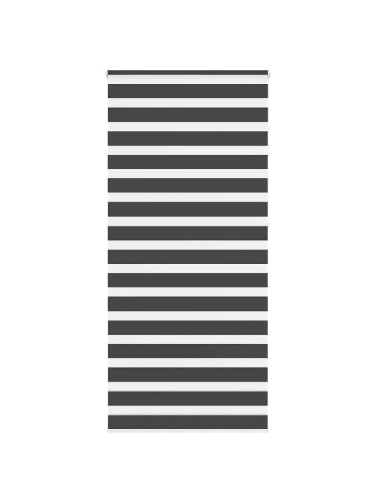 Zebra roleta černá 105x230 cm šířka látky 100,9 cm polyester