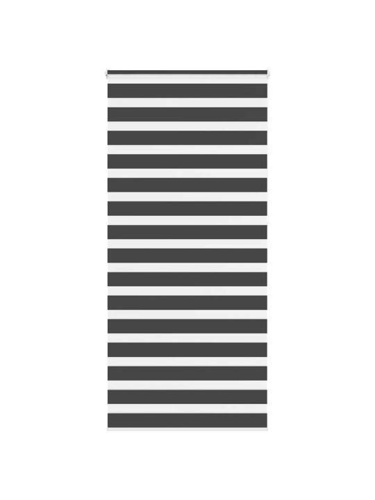 Zebra roleta černá 110x230 cm šířka látky 105,9 cm polyester