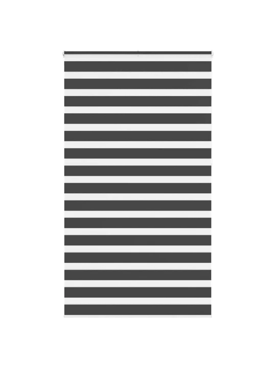 Zebra roleta černá 135x230 cm šířka látky 130,9 cm polyester