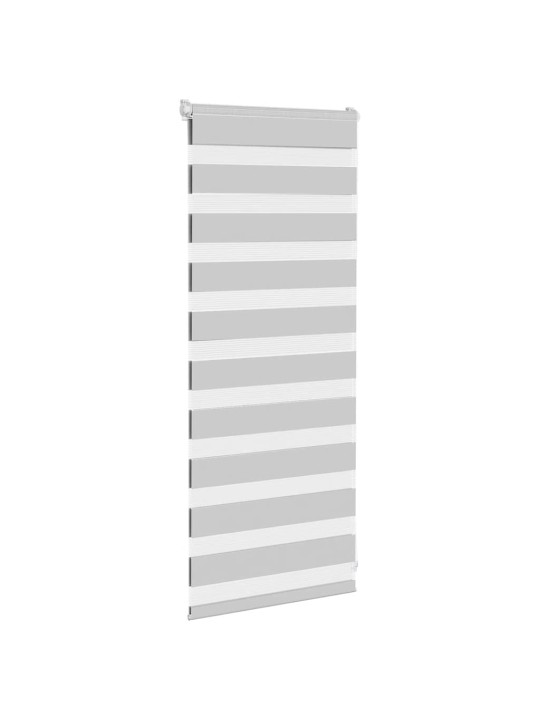 Zebra roleta světle šedá 55x100cm šířka látky 50,9 cm polyester