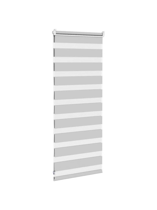 Zebra roleta světle šedá 55x100cm šířka látky 50,9 cm polyester