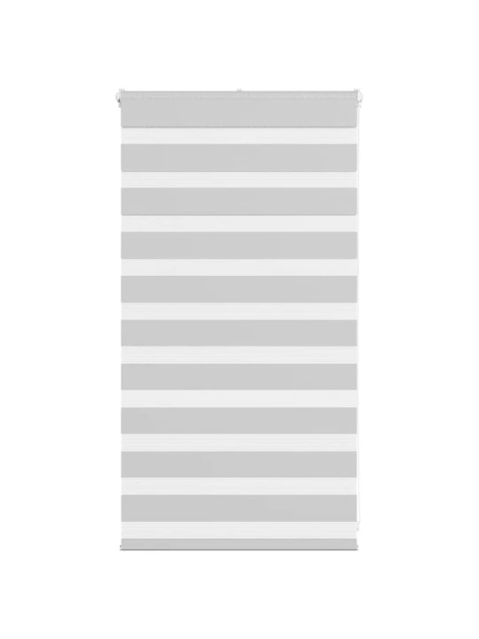 Zebra roleta světle šedá 75x100cm šířka látky 70,9 cm polyester