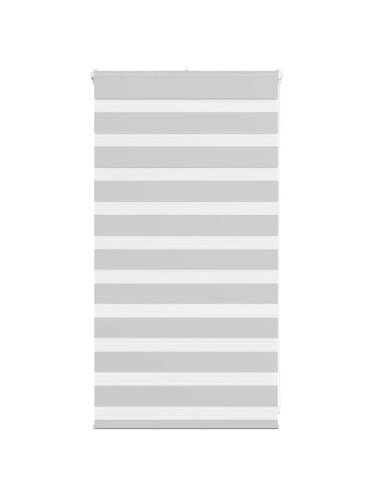Zebra roleta světle šedá 90x100cm šířka látky 85,9 cm polyester