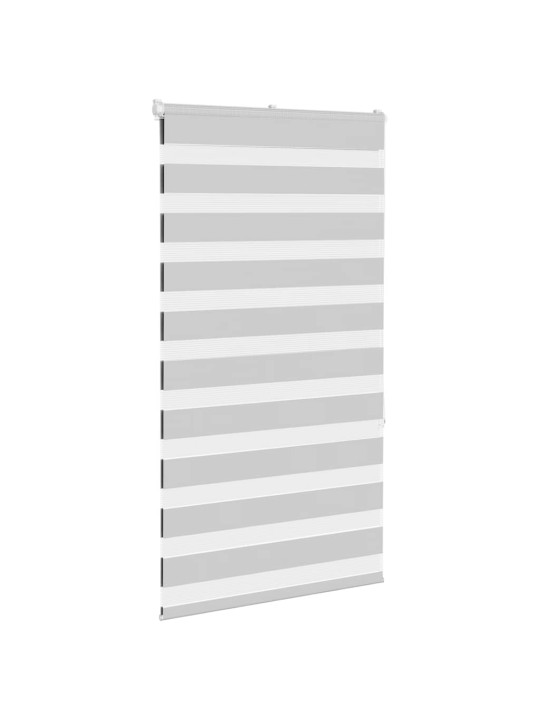 Zebra roleta světle šedá 70x150 cm šířka látky 65,9cm polyester
