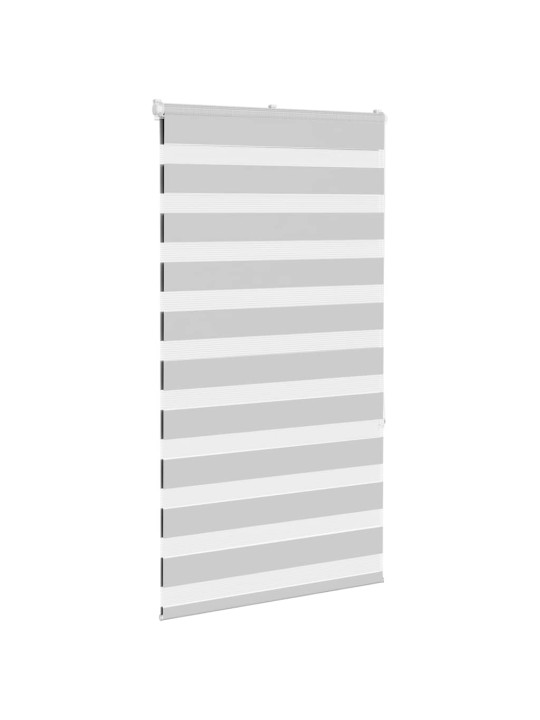 Zebra roleta světle šedá 75x150 cm šířka látky 70,9cm polyester