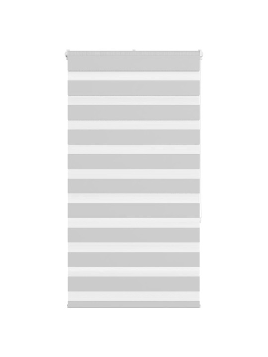 Zebra roleta světle šedá 80x150 cm šířka látky 75,9cm polyester