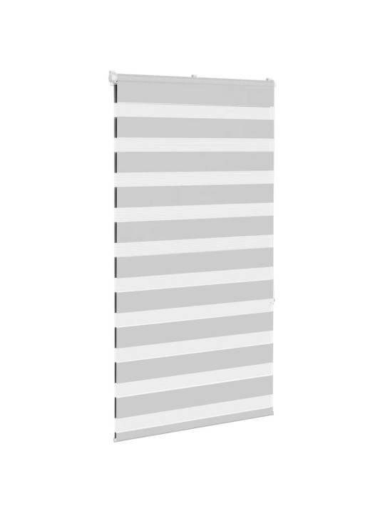 Zebra roleta světle šedá 85x150 cm šířka látky 80,9cm polyester