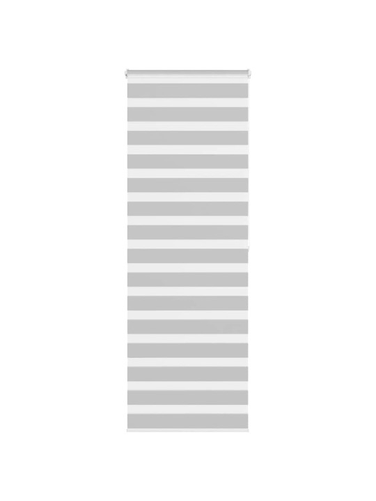 Zebra roleta světle šedá 85x200 cm šířka látky 80,9cm polyester