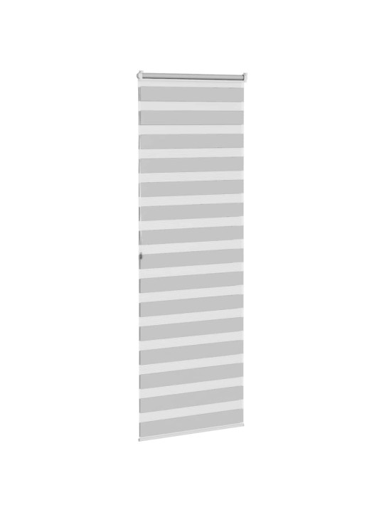 Zebra roleta světle šedá 90x200 cm šířka látky 85,9cm polyester