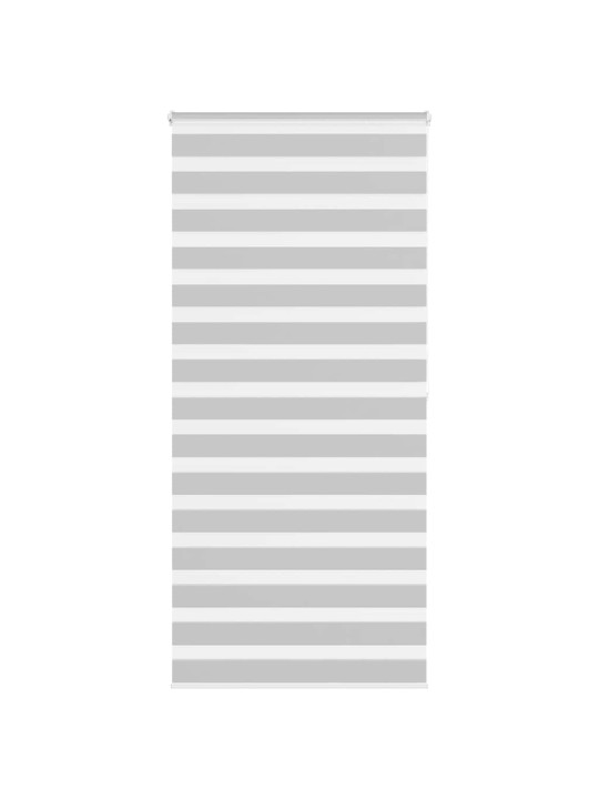 Zebra roleta světle šedá 95x200 cm šířka látky 90,9cm polyester