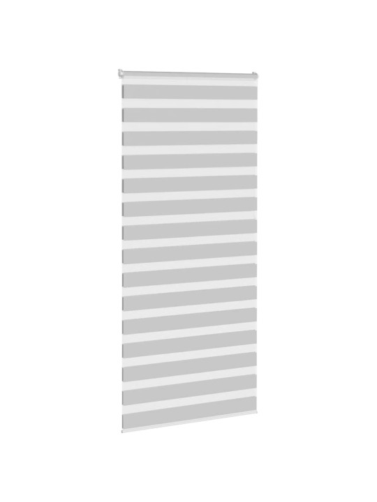 Zebra roleta světle šedá 100x200cm šířka látky 95,9cm polyester