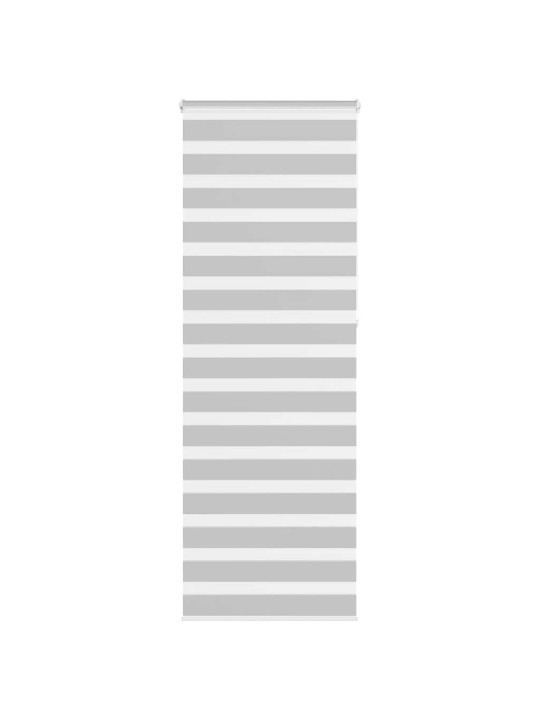 Zebra roleta světle šedá 85x230 cm šířka látky 80,9cm polyester