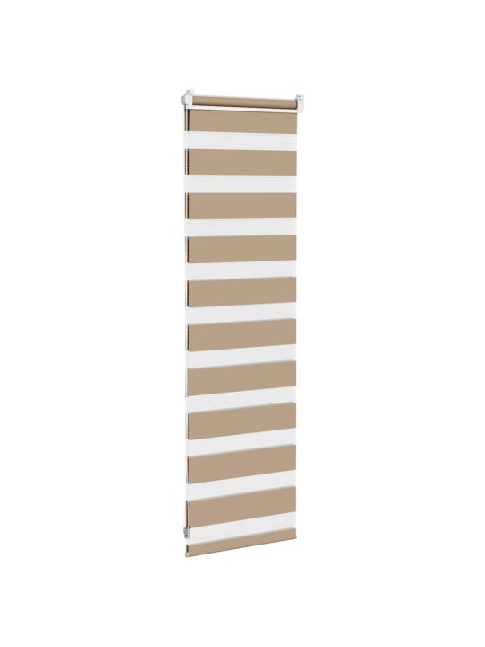 Zebra roleta pískově hnědá šířka látky 40,9 cm polyester