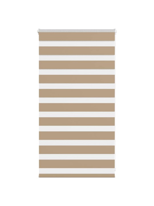Zebra roleta pískově hnědá šířka látky 75,9 cm polyester