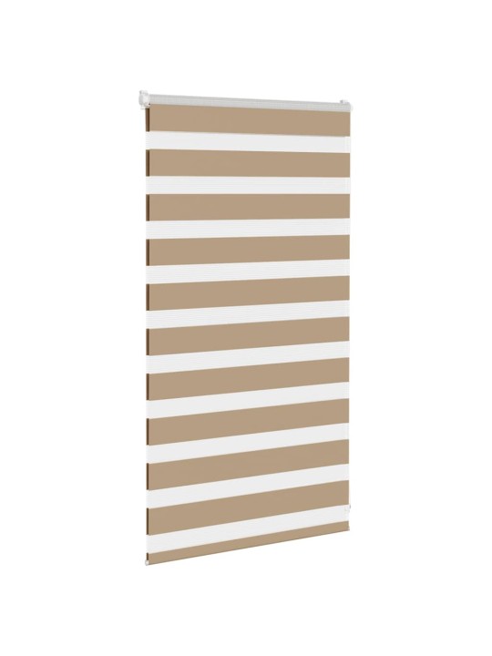 Zebra roleta pískově hnědá šířka látky 75,9 cm polyester