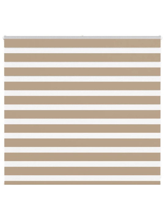 Zebra roleta pískově hnědá šířka látky 150,9 cm polyester