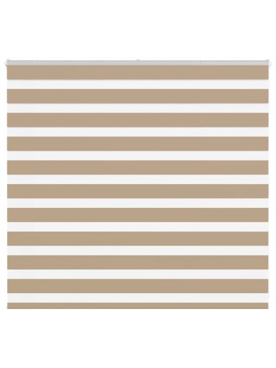 Zebra roleta pískově hnědá šířka látky 155,9 cm polyester