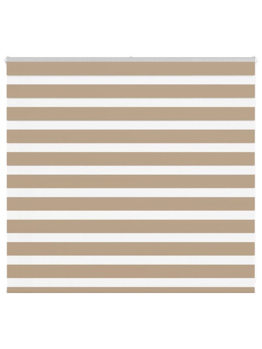 Zebra roleta pískově hnědá šířka látky 160,9 cm polyester