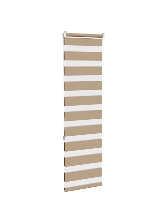 Zebra roleta pískově hnědá šířka látky 35,9 cm polyester