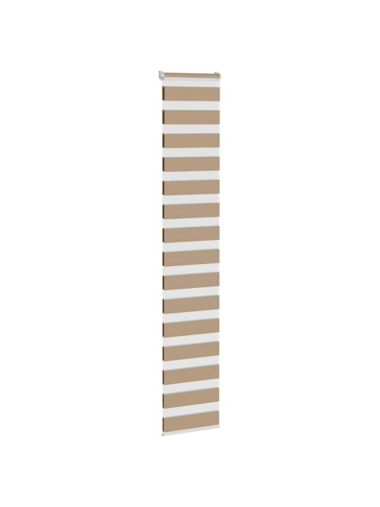 Zebra roleta pískově hnědá šířka látky 40,9 cm polyester