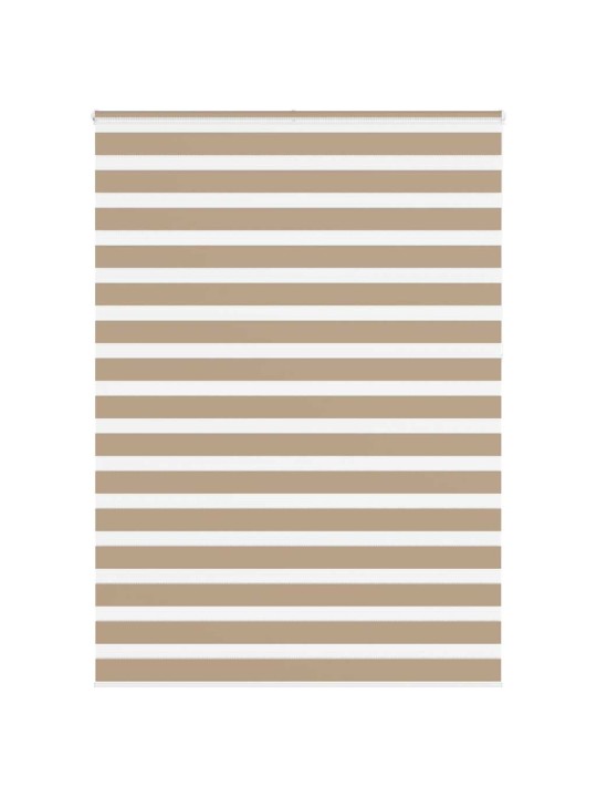 Zebra roleta pískově hnědá šířka látky 150,9 cm polyester