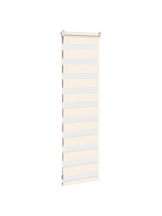 Zebra roleta mramorově béžová šířka látky 45,9 cm polyester