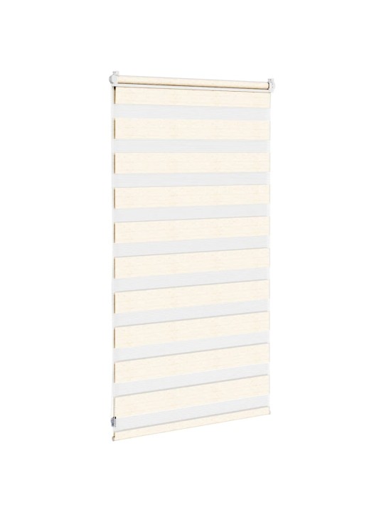 Zebra roleta mramorově béžová šířka látky 75,9 cm polyester