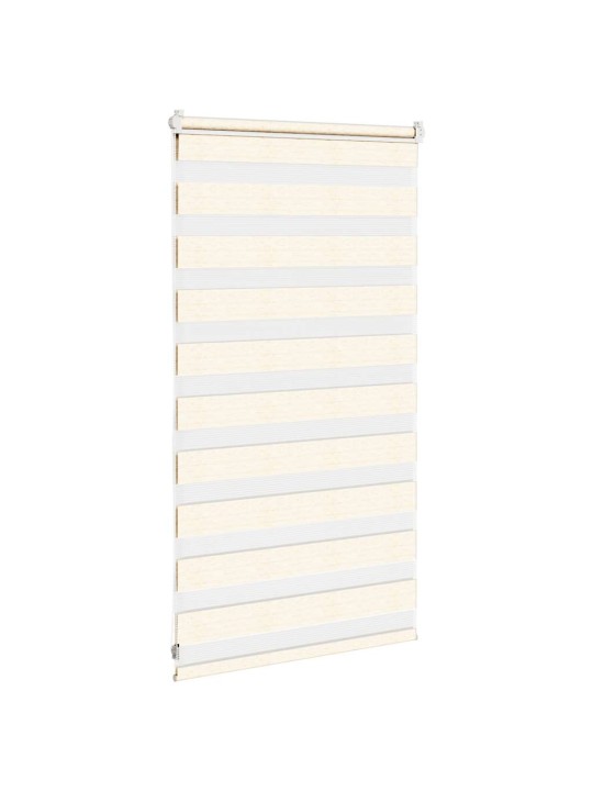 Zebra roleta mramorově béžová šířka látky 80,9 cm polyester